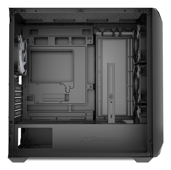 Miniatyrbild 7 av 9: Sharkoon MK3 RGB Micro Tower Svart