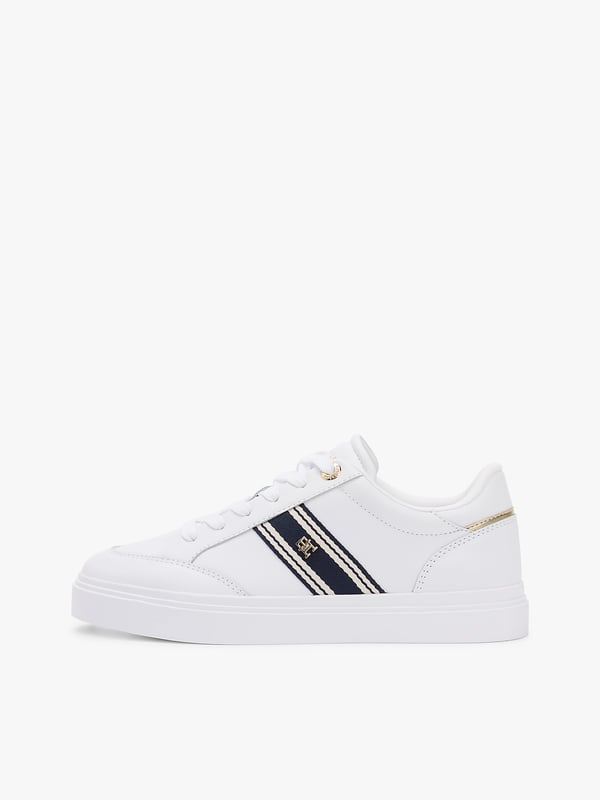 Tommy Hilfiger 8721289543447 modesneaker Flicka Vit