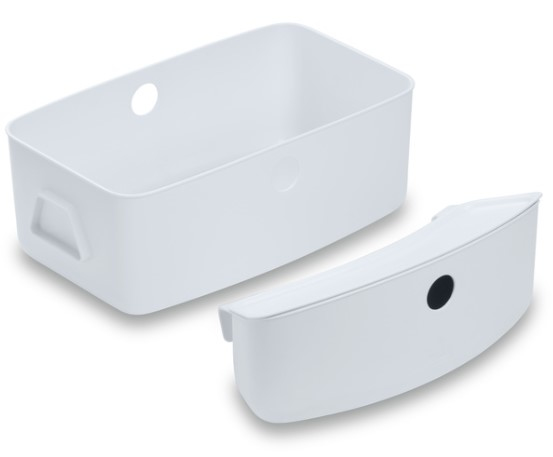 Hauck Alpha Box Barnstolsbricka Vit