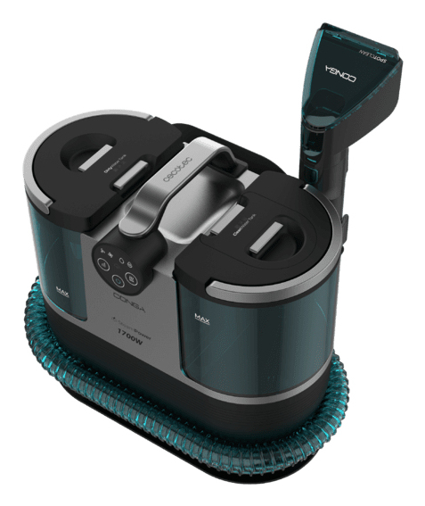 Cecotec Conga 7000 Carpet&Spot Clean Steam XXL rengøringsmaskine til tæppe Håndholdt Dyb Rustfrit stål