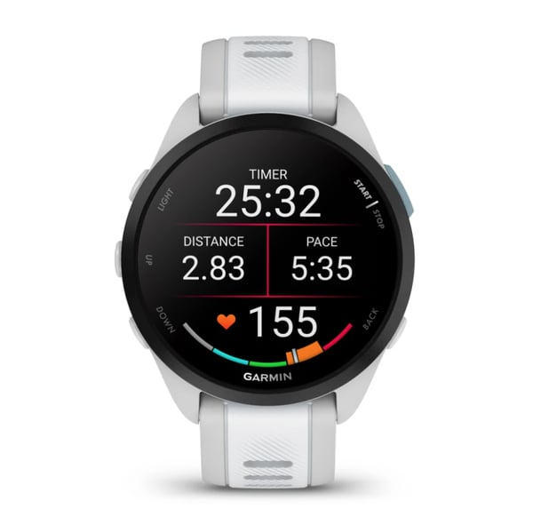 Miniatyrbillede 4 af 7: Garmin Forerunner 165 3,05 cm (1.2") AMOLED 43 mm Digital 390 x 390 pixel Berøringsskærm Grå GPS (satellit)