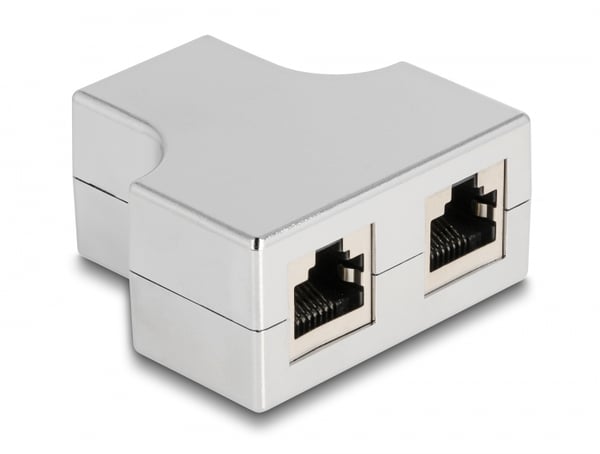 DeLOCK 87860 kabelkontakter RJ45 Silver
