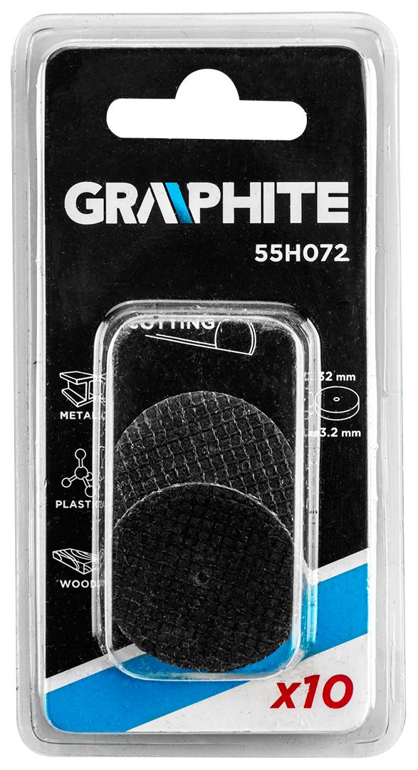 Miniatyrbild 1 av 2: Graphite 55H072 vinkelslipare tillbehör