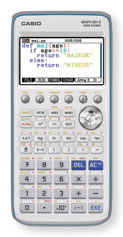 Casio Graph 90+E regnemaskine Lomme Graf Grå, Turkis Casio Graph 90+E regnemaskine Lomme Graf Grå, Turkis