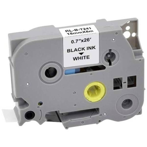 Miniatyrbild 2 av 2: Renkforce RF-6027518 etikett-tejp Svart på vitt TZe