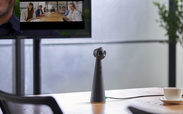 IPEVO KFT Konferenzkamera Totem 180 6.4MP Mikro schwarz Blå
