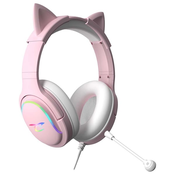Subsonic SA5684-1 hovedtelefoner/headset Ledningsført Spil Lyserød