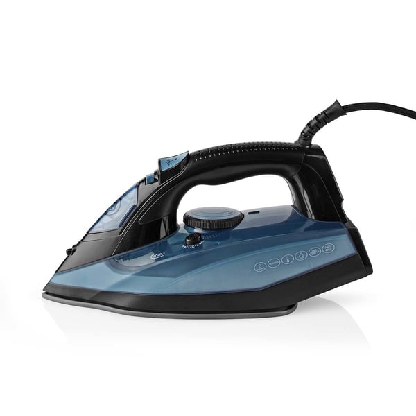 Miniatyrbillede 9 af 14: Nedis DAMPBØRSTEJERN 2600W / NEDIS IRON2000 BLÅ IRON2000