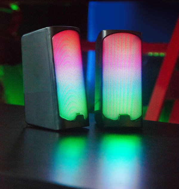SPEEDLINK TONOS RGB Sort Kabel & trådløs 6 W