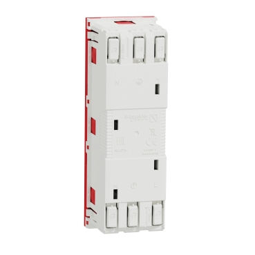 Pikkukuva 4 / 8: Schneider Electric NU307603 pistorasia Punainen