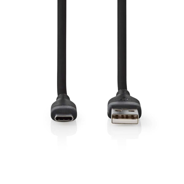 Miniatyrbillede 3 af 5: Nedis CCGB60800BK15 USB-kabel USB 2.0 1,5 m USB A USB C 0,48 Gbit/sek. Sort