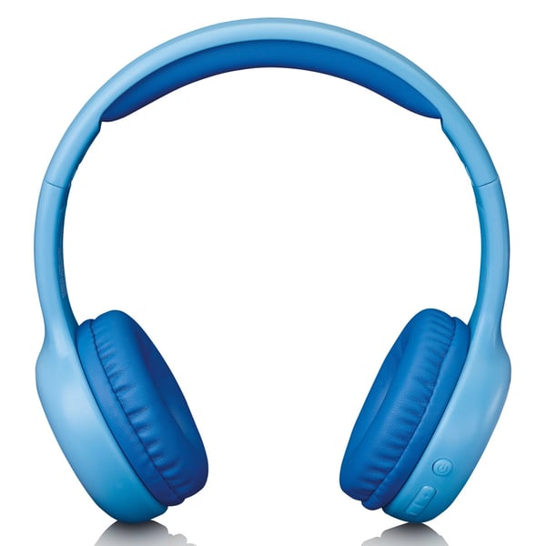 Miniatyrbillede 4 af 11: Lenco HPB-110 Kids Kopfhörer BT blau 85DB Limite akku stickers Headset Kabel & trådløs Micro-USB Bluetooth Blå