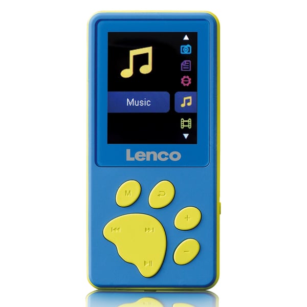 Pikkukuva 7 / 7: Lenco XEMIO-560BU MP3-/MP4-soitin 8 GB Sininen