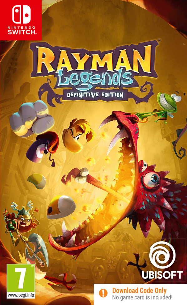 Miniatyrbillede 1 af 6: Ubisoft Rayman Legends Definitive Edition Endelig Flersproget Nintendo Switch