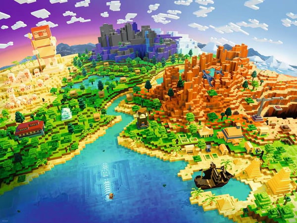 Ravensburger 12000433 puslespil 1500 stk Landskab
