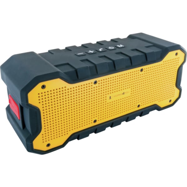 Schwaiger WKLS100 511 Bärbar stereohögtalare Svart, Gul 12 W