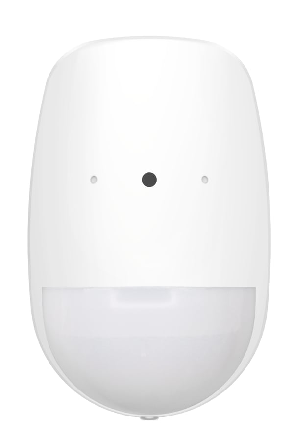 Hikvision DS-PDPG12P-EG2-WE bevægelsessensor Passiv infrarød (PIR) sensor Trådløs Væg Hvid