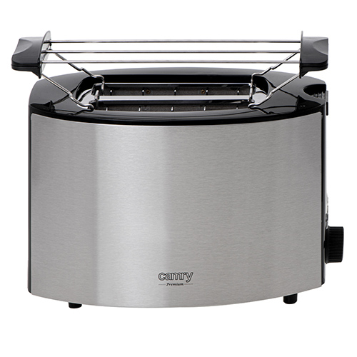 Camry Premium CR 3215 brødrister 2 skive(r) 1000 W Rustfrit stål