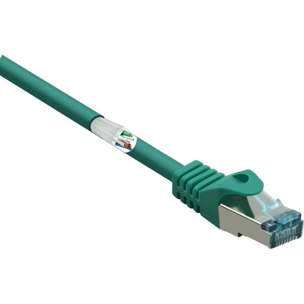 Renkforce RF-5136972 netværkskabel Grøn 5 m Cat6a S/FTP (S-STP) Rund