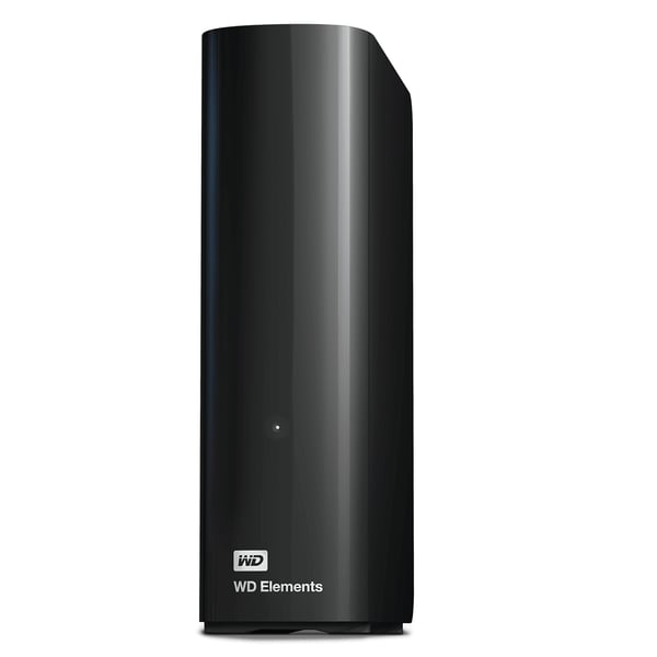 Miniatyrbild 6 av 6: Western Digital Elements WDBWLG0160HBK-EESN externa hårddiskar 16 TB USB Type-A 2.0/3.2 Gen 1 (3.1 Gen 1) Svart