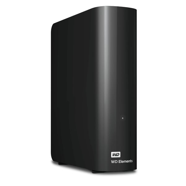 Western Digital Elements WDBWLG0180HBK-EESN externa hårddiskar 18 TB 2.0/3.2 Gen 1 (3.1 Gen 1) Svart