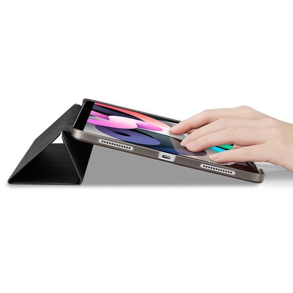 Spigen ACS02050 tablet etui 27,7 cm (10.9") Folie Sort, Transparent