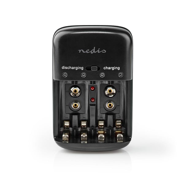 Miniatyrbillede 1 af 10: Nedis BACH07 batterioplader Husholdningsbatteri Vekselstrøm