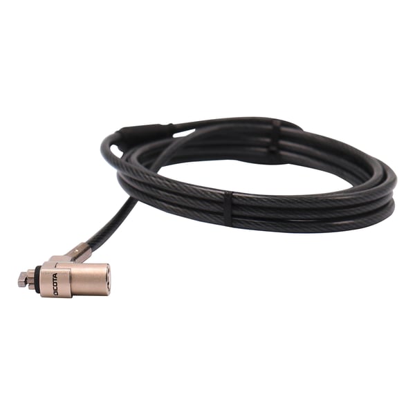 Dicota Security T-Lock Ultra Slim V2 - Turvalukkokaapeli