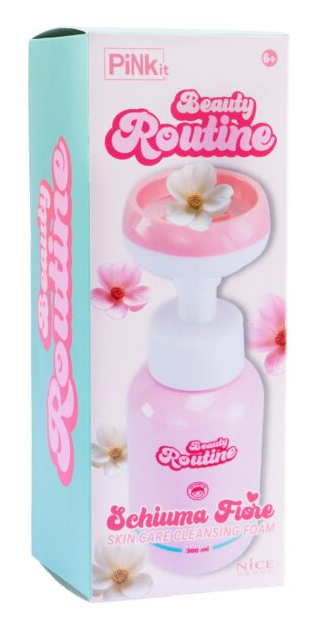 Nice Beauty Routine Schiuma Fiore Rengöringsskum Kvinna 300 ml
