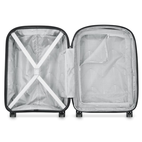 Delsey BELMONT PLUS Trolley Hård skal Sort 33 L Polypropylen (PP)