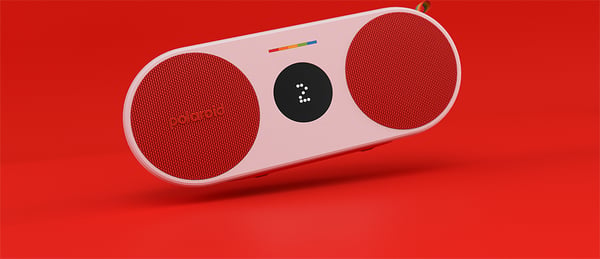 Miniatyrbild 1 av 5: Polaroid PLRMUSICP29086RED bärbara högtalare och partyhögtalare Röd, Vit