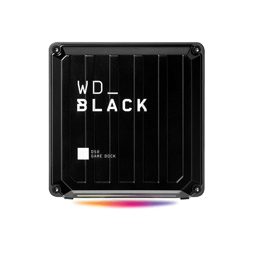 Miniatyrbild 5 av 6: Western Digital D50 SSD-inkapsling Svart
