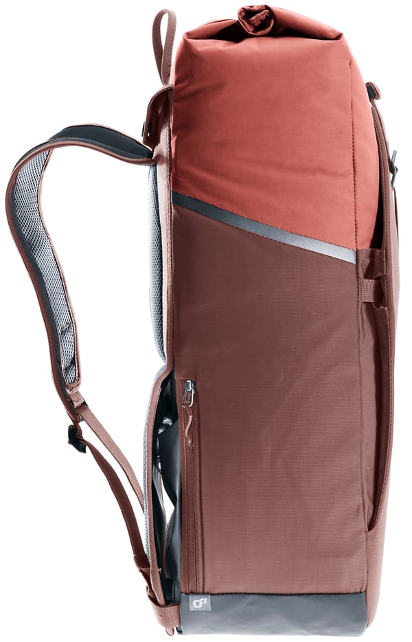 Deuter Xberg 25 Bagside Cykelrygsæk 25 L Stof Rød