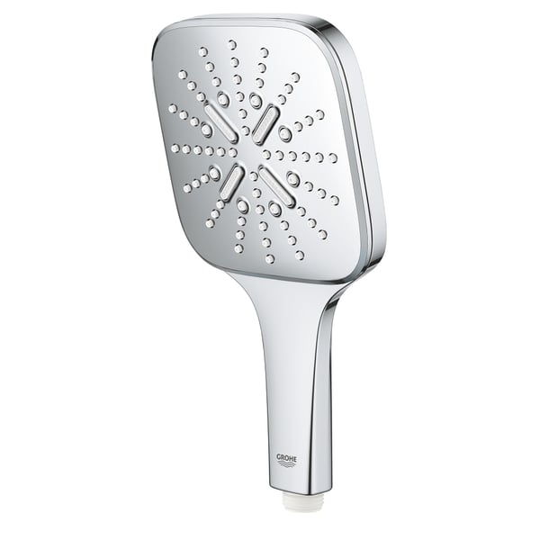 Miniatyrbillede 4 af 5: GROHE Handbrause Rainshower 130 Håndholdt bruserhoved Krom
