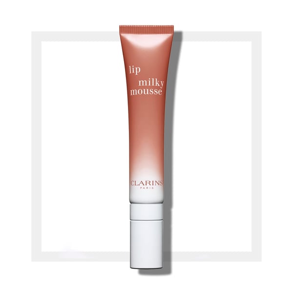 Clarins Milky Mousse läppglans 10 ml 06 Milky Nude Clarins Milky Mousse läppglans 10 ml 06 Milky Nude