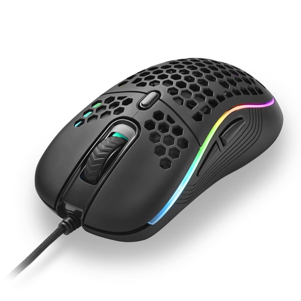 Sharkoon Light² S mus Spil Ambidextrous USB Type-A Optisk 6200 dpi