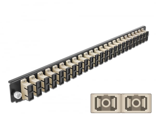 Miniatyrbild 2 av 2: DeLOCK 43365 patchpaneler 1U