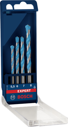Bosch Cyl-9 Spiral skæreborebit 4 stk Bosch Cyl-9 Spiral skæreborebit 4 stk