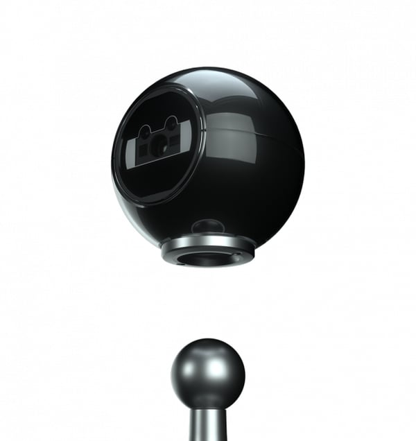 Miniatyrbillede 3 af 3: Newland FR50 Pearl Håndholdt stregkodelæser 1D/2D CMOS Sort