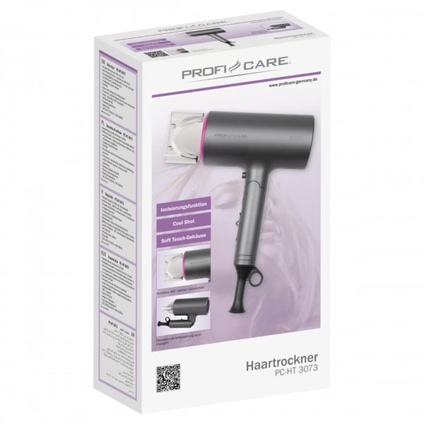 ProfiCare PC-HT 3073 hiustenkuivain 1600 W Musta