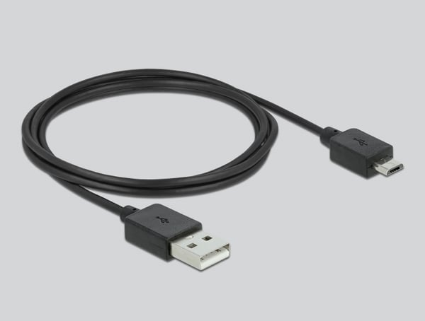 Miniatyrbild 3 av 5: Delock Videoadapter - HDMI, Micro-USB Typ B (endast ström)
