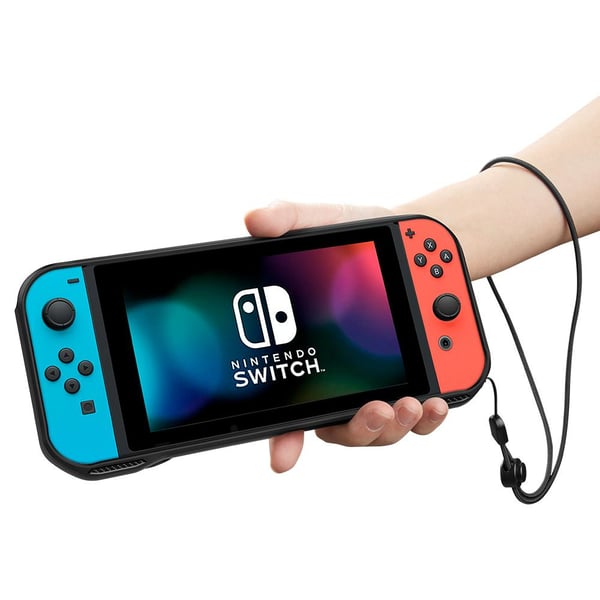Miniatyrbillede 14 af 15: Spigen Rugged Armor Cover Nintendo Polykarbonat (PC), Termoplastisk polyurethan (TPU) Sort