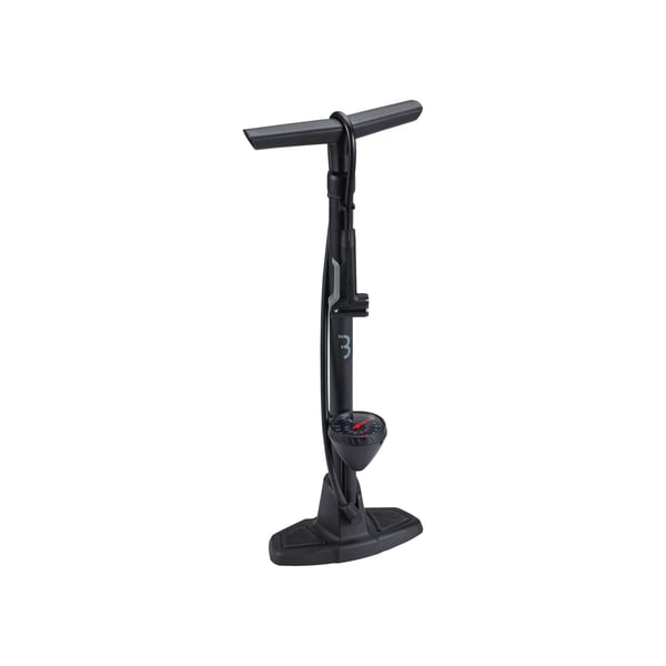 Miniatyrbild 1 av 2: BBB Cycling BBB AirWave Standpumpe fotdriven luftpump Svart Cykel