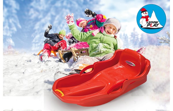 Miniatyrbild 2 av 2: Jamara Snow Play Bob Comfort Annan åkleksak Röd Plast