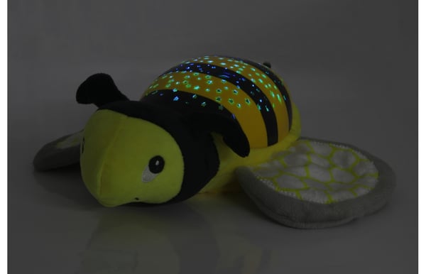 Jamara Dreamy Bee natlys til baby Fritstående Sort, Gul LED