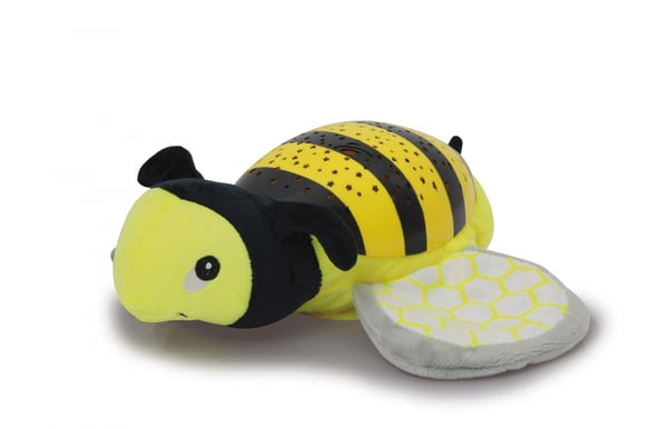 Jamara Dreamy Bee natlys til baby Fritstående Sort, Gul LED