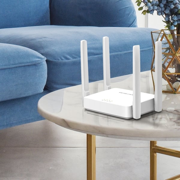 Mercusys AC10 langaton reititin Nopea Ethernet Kaksitaajuus (2,4 GHz/5 GHz) Valkoinen