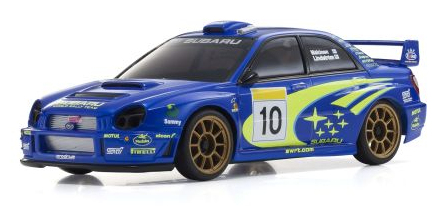 Kyosho Mini-Z AWD Subaru Impreza WRC 2002 radiostyrd modell Driftbil Elmotor