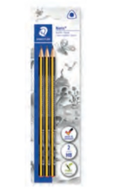 Staedtler 183-HBBK3 grafitblyant HB 3 stk Staedtler 183-HBBK3 grafitblyant HB 3 stk