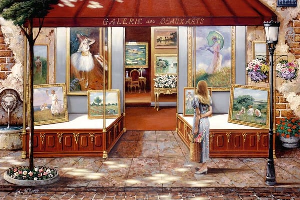 Ravensburger Gallery of Fine Art Kuviopalapeli 3000 kpl Ihmiset